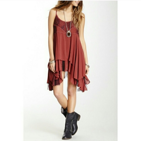 Free People Other - Free People Pieced Lace Slip